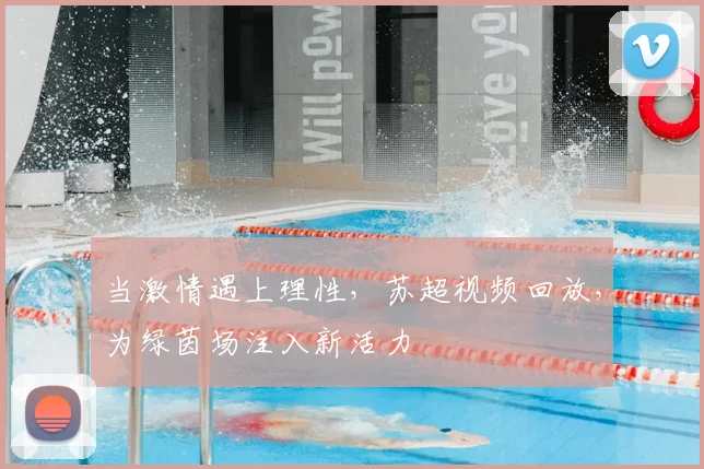 当激情遇上理性,苏超视频回放,为绿茵场注入新活力